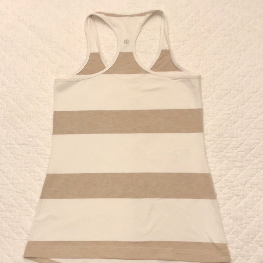 Lululemon Cool Racerback size 8 striped